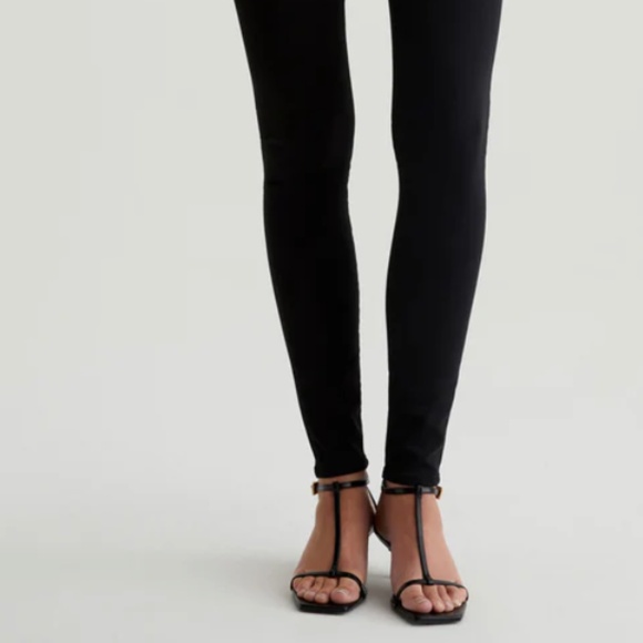 AG MID RISE SKINNY JEANS - BLACK - 👖VERY SOFT - Picture 6 of 13